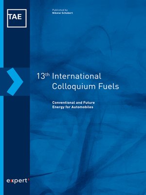 cover image of 13th International Colloquium Fuels